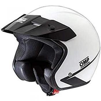 Casco OMP Star Amarillo Blanco Talla L