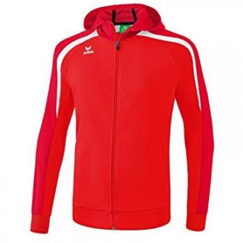 Erima Liga 2.0 Training Jacket with Hood Red/Tango Red/White S Male