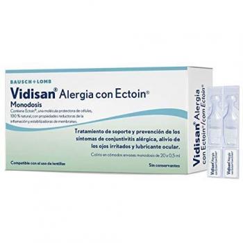 Vidisan Allergy Ectoin Eye Drops Monodose 20 x 0.5ml