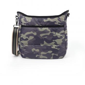 Puffy Messenger Bag - Camo