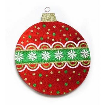 Colgante circular decoración Navidad
