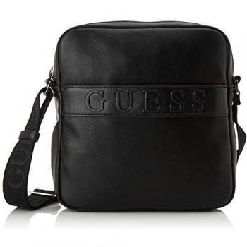 Guess GUESSDan Mini Crossbody FlatHombreNegro