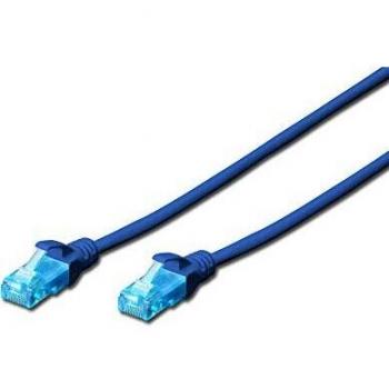 Digitus Premium CAT 5e U/UTP Network Cable, 5m, Blue