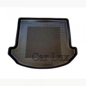 Car Lux AR02877 - Alfombra Cubeta Protector Cubre Maletero a Medida para Santa Fe