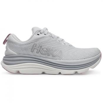 Hoka One One Gaviota 5 Women's Road Running Shoes - Blue/Silver