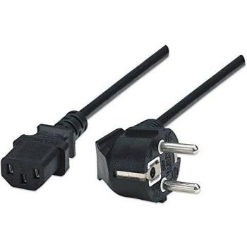 Cable De Alimentación De Manhattan Cable Manhattan 1,8 M [BK]
