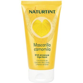 Naturtint Mascarilla Camomila Eco Naturtint, Aclara Progresivamente el Cabello Rubio, Aporta Reflejos Dorados, Anti-frizz, 97.4% Ingredientes Naturales +