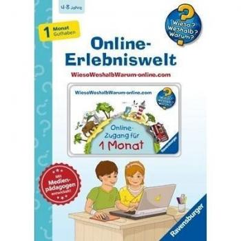 Geschenkkarte 1 Monat für Wieso? Weshalb? Warum? Online-Erlebniswelt: [Importación alemana]