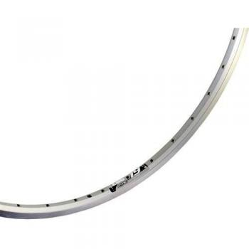 Llanta ZAC19R 28 pulgadas doble pared plata 36