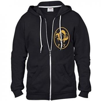 Metal Gear Solid 5 Hoodie - FOX Zip Up Premium Size L [Importación Alemana]