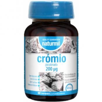 Naturmil Picolinato de Cromo 200ug 60 Comprimidos
