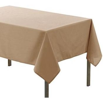 Douceur d 'Intérieur 1721842 Essentiel mantel rectangular poliéster Lin 140 x 300 cm)