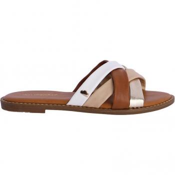 Sandalias planas de mujer Leif en tonos multicolor sin cierre - Edición Verano