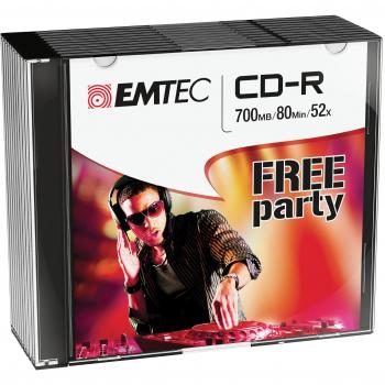 Emtec ECOC801052SL CD-R 700MB 10pieza