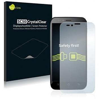 Savvies SC50 Protector de pantalla compatible para Archos 50 Platinum
