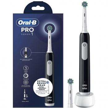 Cepillo eléctrico Oral-B Pro 1 Adulto Oscilante-Vibrante Negro