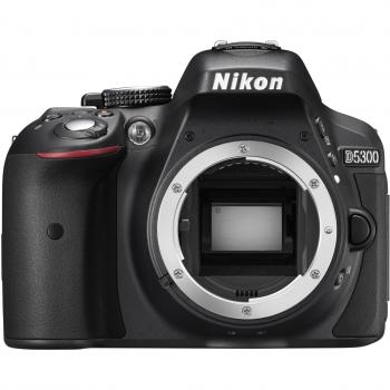 Nikon D5300 DSLR Camera Body Only, Black - Refurbished
