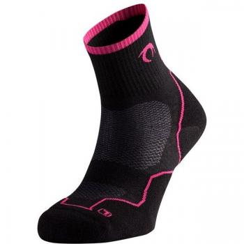 Calcetines de montaña unisex Lurbel Tierra Three en color Negro/Fucsia