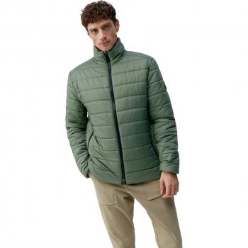 Chaqueta Deportiva de Hombre Born Living Yoga Thames Verde Oliva/Gingerbread M
