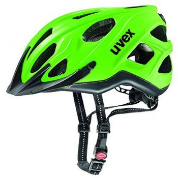 Uvex City S Casco de Ciclismo, Unisex Adulto, Verde, 56-61 cm