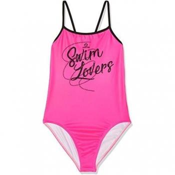 Traje de Baño Fluor Sweet Teen Rosa Fluor 8 Años