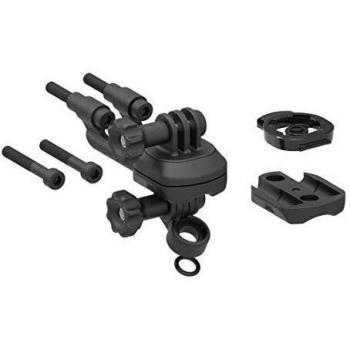 Lezyne X-Lock Duo - Soporte para Manillar de Bicicleta para GPS y LED, Color Negro