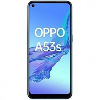 Teléfono Móvil OPPO A53s 4GB+128GB Azul Elegante con Lector de Huellas y Pantalla Táctil