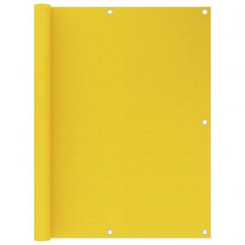 Toldo para balcón HDPE amarillo 120x300 cm