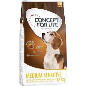 Concept for Life Medium Sensitive Dry Dog Food - 24 kg (2 x 12 kg bags)
