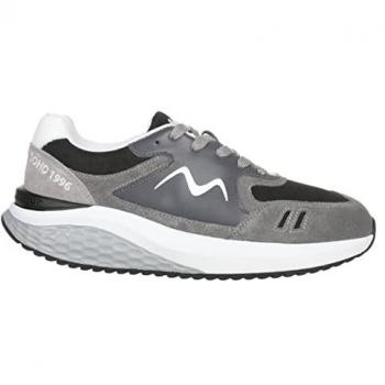 Zapatillas MBT Soho 1996 para Hombre en Suede y Nylon - Negro/Gris