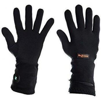 Sotoguantes Calentables con baterías Li Po di 7,4v / 1800mAh recargables con tres niveles de temperatura y cargador