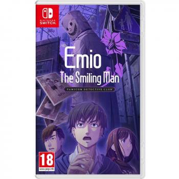 Emio - El Sonriente: Famicom Detective Club, videojuego para Nintendo Switch, incluye una experiencia de aventura interactiva, gráficos retro en estilo 8-bit, narrativa envolvente con elementos de misterio y resolución de crímenes