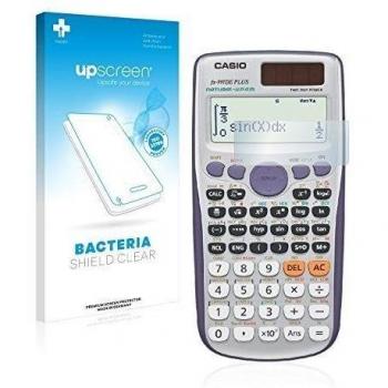 upscreen Protector Pantalla Anti-Bacterias Compatible con Casio FX-991DE Plus Película Protectora Antibacteriana
