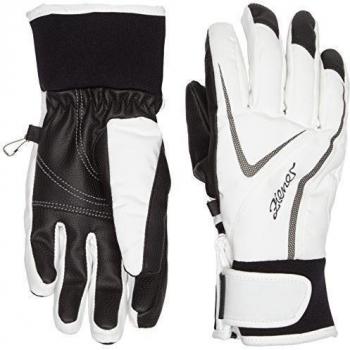 Ziener kordia AS (R) Lady Glove - Guantes de esquí, otoño/invierno, mujer, color blanco, tamaño 6