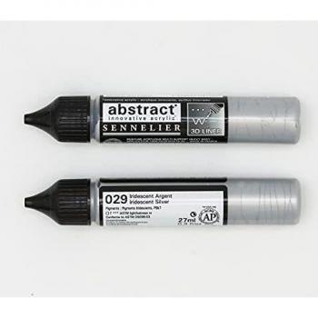 Abstract Liner 27ml Iridescent Silver