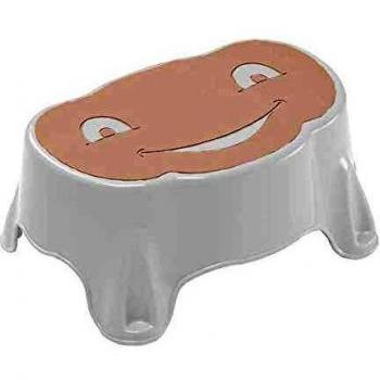 Taburete Antideslizante ThermoBaby Babystep Marrón Glacé - Para Niños y Adultos hasta 150 kg
