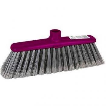BigBuy Cleaning S2201743 Cepillo para Escoba, Morado