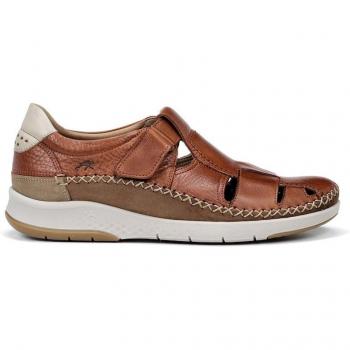 Sandalias de hombre Fluchos F0797 en elegante color marrón y confeccionadas en auténtica piel