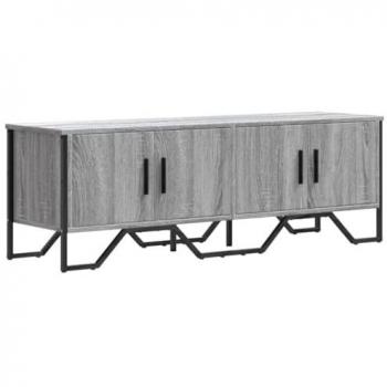 Mueble de TV madera de ingeniería gris sonoma 122x34x41 cm