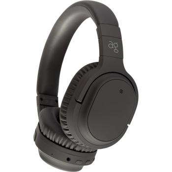 Auriculares Inalámbricos Bluetooth con Cancelación de Ruido ANC y Micrófono (Gris Oscuro) AG-WHP01K