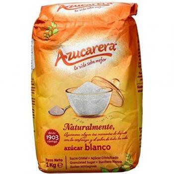 Azucarera - Azúcar blanco - Bolsa de papel 1 kg - Pack de 2