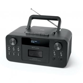 Muse M-182DB Radio portátil DAB+, CD, Cassette y Bluetooth