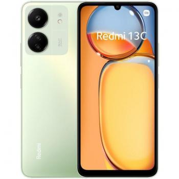 Xiaomi Redmi 13C 8GB/256GB Verde Trébol Libre, Dual SIM, Android 13, 4G, USB Tipo C, Pantalla HD+ de 6.74'' a 90Hz,
