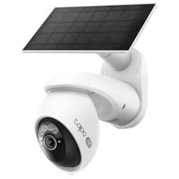 Kit de Cámara de Seguridad TP-Link Tapo TC92 4K con Panel Solar, Visión Nocturna y Detección IA