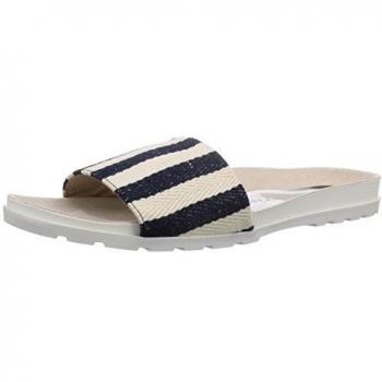 Tamaris 27402 - zuecos de lona mujer, color multicolor, talla 37