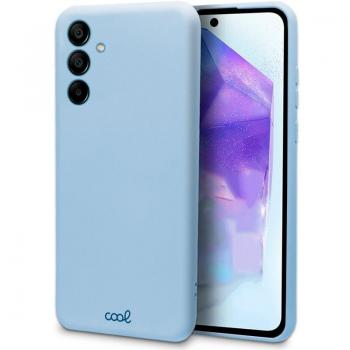 Funda Cool Carcasa Cover Celeste para Samsung Galaxy A55 5G