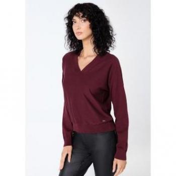 Victorio & Lucchino - Jersey cuello pico con detalle escote