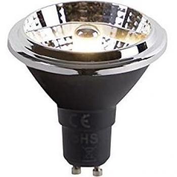 Set de 5 bombillas LED AR70 GU10 6W regulables 2000K-3000K