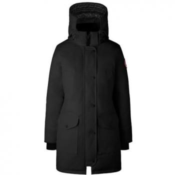 Canada Goose Women's Black Trillium Parka with Hood - Size XS