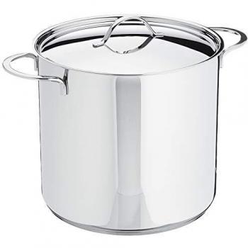 Olla Super Alta Ibili Noah de Acero Inoxidable, 26cm, 12.5L, Ref.605426